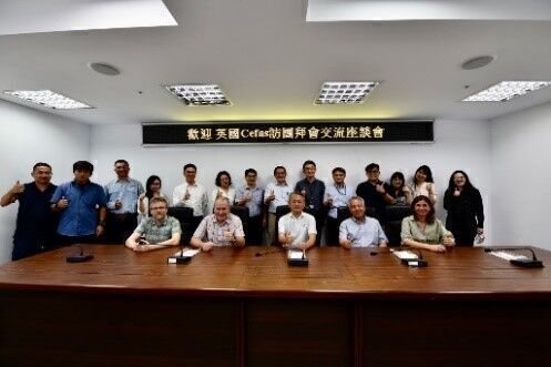 1120525-英國Cefas訪團學者拜會本院